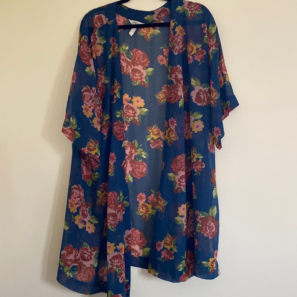 Matilda Jane sheer floral kimono
